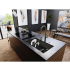 Bateria FRANKE Mythos MASTERPIECE PULL-OUT SPRAY antracyt (115.0711.555)