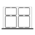 Sortownik FRANKE GARBO 60-4 | 2x8l + 2x12l (121.0200.676)