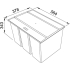 Sortownik FRANKE EasySort 600-2-2 | 2x14,5l + 2x7,5l (121.0494.193)