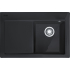 Zlew ceramiczny FRANKE Mythos MTK 611-78 (komora PRAWA) onyx (czarny połysk) | Fraceram (124.0540.974)