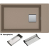 Zlew FRANKE Kanon KNG 110-62 cappuccino (wkładka + rollmata) (125.0528.621) *** zamów wycięcie otworów GRATIS ***