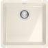 Zlew ceramiczny FRANKE KubusX KXK 110-41 kremowy | Fraceram (126.0738.287)