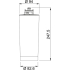 Filtr do wody FRANKE CLEAR WATER M do zestawu CLEAR WATER M | 8000L (133.0284.026)