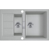 Zlew FRANKE Sirius 2.0 S2D 651-78 kamienny szary | Tectonite (143.0618.684) *** zamów wycięcie OTWORU na dozownik GRATIS ***