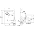 Bateria FRANKE ACTIVE L PULL-OUT SPRAY cappuccino (115.0653.389)