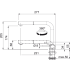 Bateria FRANKE ACTIVE WINDOW PULL-OUT chrom | podokienna (115.0486.978)