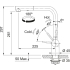 Bateria FRANKE ATLAS NEO PULL-OUT SPRAY stal szczotkowana INOX (115.0521.441)