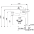 Bateria FRANKE CENTRO PULL-OUT SPRAY chrom (115.0600.131)
