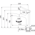 Bateria FRANKE CENTRO PULL-OUT chrom (115.0600.098)
