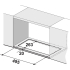Okap do zabudowy FRANKE Box Flush FBFE A52 WH MATT biały mat | 620m3/h (305.0665.366)