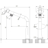 Bateria FRANKE ICON chrom (115.0625.185)