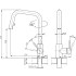Bateria FRANKE EOS NEO U PULL-OUT SPRAY stal szczotkowana INOX (115.0529.207)