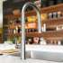 Bateria FRANKE MARIS SLIM CLEAR WATER J PULL-OUT chrom (120.0730.870)