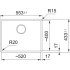 Zlew FRANKE Maris MRG 110-52 czarny mat (125.0687.252)