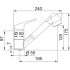 Bateria FRANKE PRINCE II PULL-OUT SPRAY cappuccino (115.0470.666)