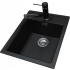 Zlew FRANKE Sirius SID 610-37 onyx | Tectonite (114.0496.104) *** zamów wycięcie OTWORU na dozownik GRATIS ***