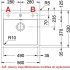 Zlew FRANKE Sirius SID 610-49 kamienny szary | Tectonite (114.0476.406) *** zamów wycięcie OTWORU na dozownik GRATIS ***