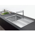 Zlew FRANKE Smart SRX 611-86 XL stal SZCZOTKOWANA (101.0368.321) *** zamów wycięcie otworów GRATIS ***