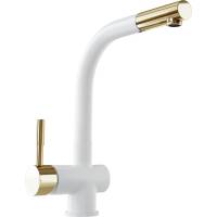 Bateria GLOBALO LOBIO white / light gold ring Bateria GLOBALO LOBIO white / light gold ring