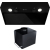 _dodatkowy RABAT 7%_ | _wysyłka 24H*_ | Okap do zabudowy GLOBALO FLUXIME 60.1 black + turbina TW 2.1 | 780 m3/h