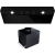 _dodatkowy RABAT 7%_ | Okap do zabudowy GLOBALO FLUXIME 90.1 black + turbina TW 2.1 | 780 m3/h