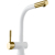 Bateria GLOBALO LOBIO white / light gold mat ring