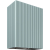 _dodatkowy RABAT 15%_ | Okap przyścienny GLOBALO LOWIO 60.1 black / mint | 720 m3/h