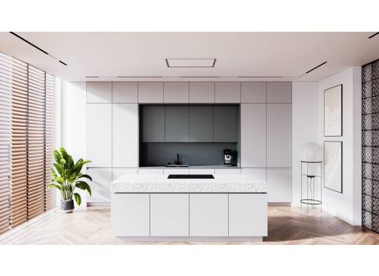 _dodatkowy RABAT 7%_ | Okap sufitowy GLOBALO ALARIS 90.1 white | 801 m3/h