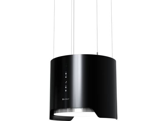 Okap wyspowy GLOBALO ARENOFLOW ISOLA 39.4 black | 365 m3/h