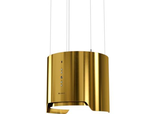 Okap wyspowy GLOBALO ARENOFLOW ISOLA 39.4 gold | 365 m3/h