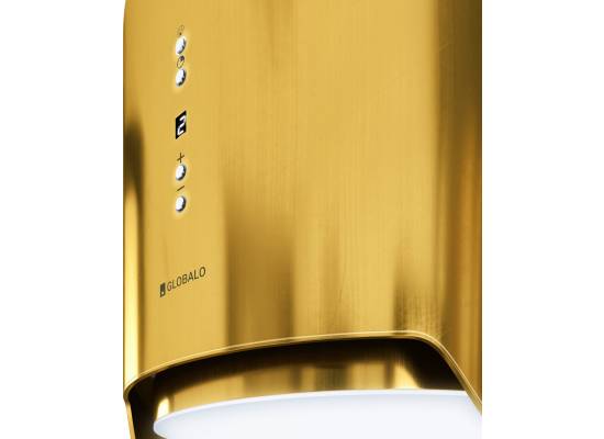 Okap wyspowy GLOBALO ARENOFLOW ISOLA 39.4 gold | 365 m3/h