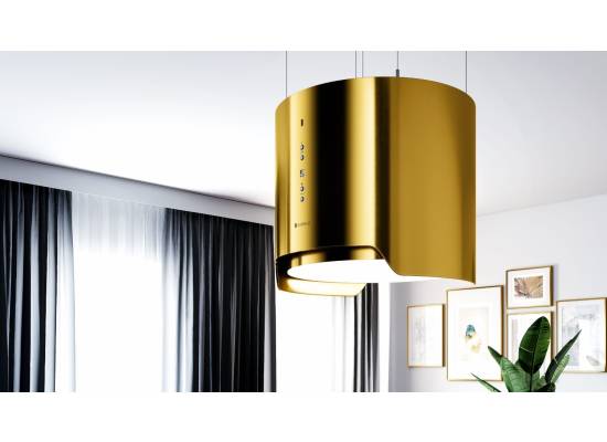 Okap wyspowy GLOBALO ARENOFLOW ISOLA 39.4 gold | 365 m3/h