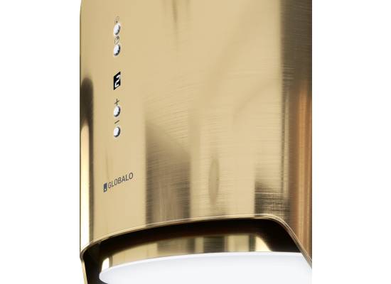Okap wyspowy GLOBALO ARENOFLOW ISOLA 39.4 light gold | 365 m3/h