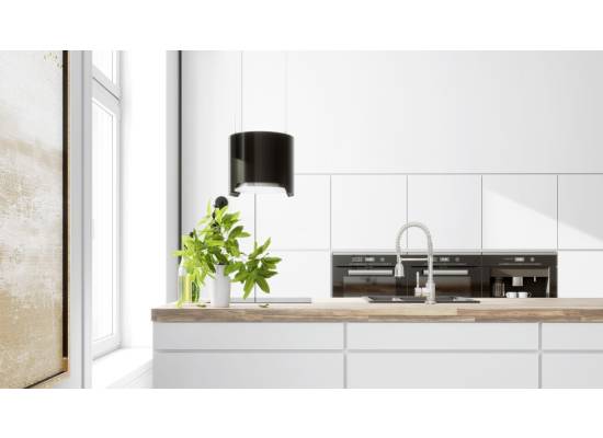 Okap wyspowy GLOBALO ARENOFLOW 39.4 white | 365 m3/h