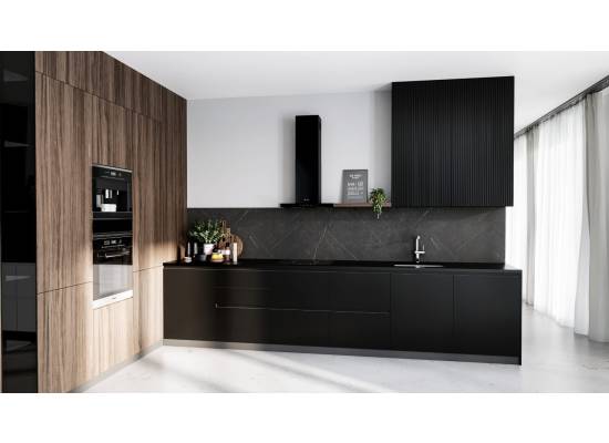 _dodatkowy RABAT 7%_ | Okap przyścienny GLOBALO AVENTELIO 60.1 H2H black | 555 m3/h