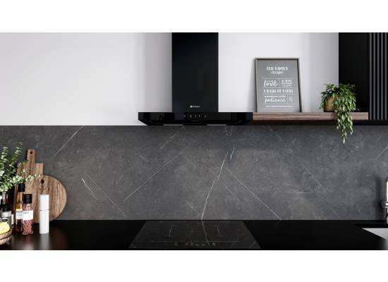 _dodatkowy RABAT 7%_ | Okap przyścienny GLOBALO AVENTELIO 60.1 H2H black | 555 m3/h
