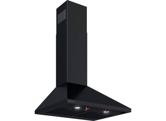 Okap przyścienny GLOBALO BERTEZ 60.3 black | 560 m3/h