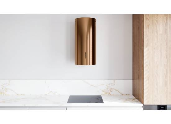 _dodatkowy RABAT 7%_ | _wysyłka 24H*_ | Okap przyścienny GLOBALO CALMIO 39.1 carmel gold | 570 m3/h