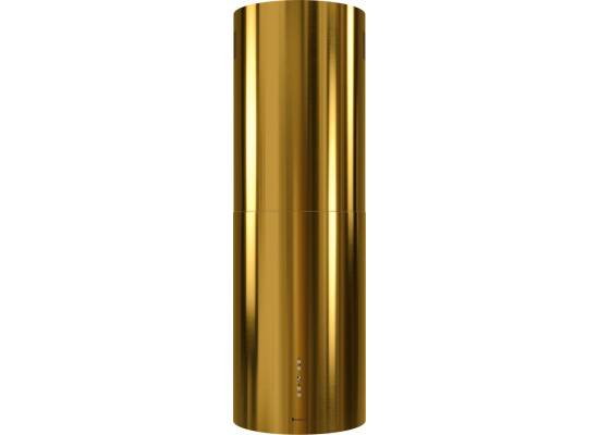 _dodatkowy RABAT 12%_ | Okap wyspowy GLOBALO CYLINDRO ISOLA 39.7 gold | 742 m3/h