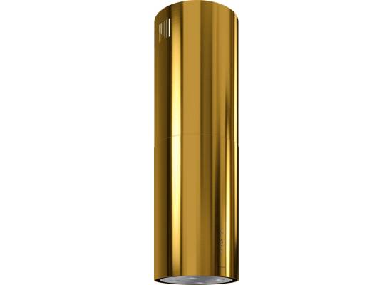 _dodatkowy RABAT 12%_ | Okap wyspowy GLOBALO CYLINDRO ISOLA 39.7 gold | 742 m3/h
