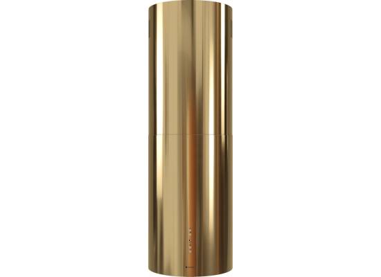 _dodatkowy RABAT 12%_ | Okap wyspowy GLOBALO CYLINDRO ISOLA 39.7 light gold | 742 m3/h