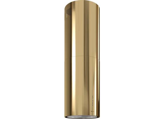 _dodatkowy RABAT 12%_ | Okap wyspowy GLOBALO CYLINDRO ISOLA 39.7 light gold | 742 m3/h