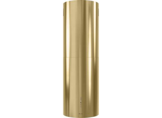 _dodatkowy RABAT 12%_ | _wysyłka 24H*_ | Okap wyspowy GLOBALO CYLINDRO ISOLA 39.7 light gold mat | 742 m3/h