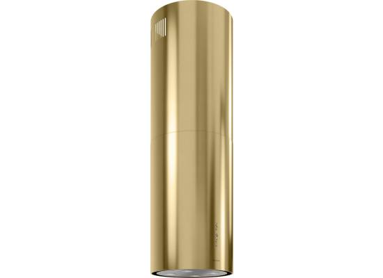 _dodatkowy RABAT 12%_ | _wysyłka 24H*_ | Okap wyspowy GLOBALO CYLINDRO ISOLA 39.7 light gold mat | 742 m3/h