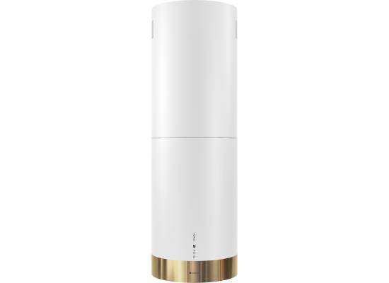 _dodatkowy RABAT 12%_ | Okap wyspowy GLOBALO CYLINDRO ISOLA 39.7 light gold ring | 742 m3/h