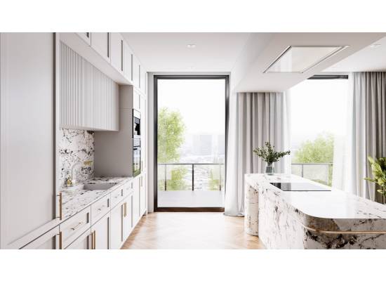 _dodatkowy RABAT 7%_ | Okap sufitowy GLOBALO FLARIO LIGHT 120.1 white | 789 m3/h