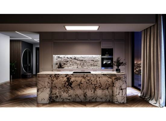 _dodatkowy RABAT 7%_ | Okap sufitowy GLOBALO FLARIO LIGHT 120.1 white | 789 m3/h