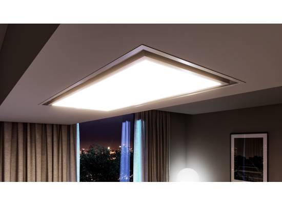 _dodatkowy RABAT 7%_ | Okap sufitowy GLOBALO FLARIO LIGHT 120.1 white | 789 m3/h