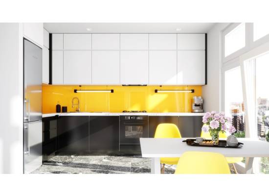 Okap do zabudowy GLOBALO FLOWERI 60.2 black | 570 m3/h