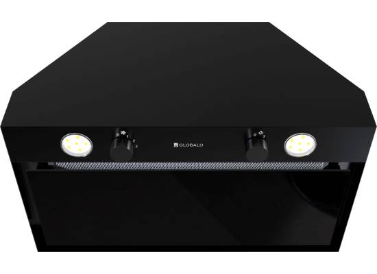 Okap do zabudowy GLOBALO FLOWERI 60.2 black | 570 m3/h